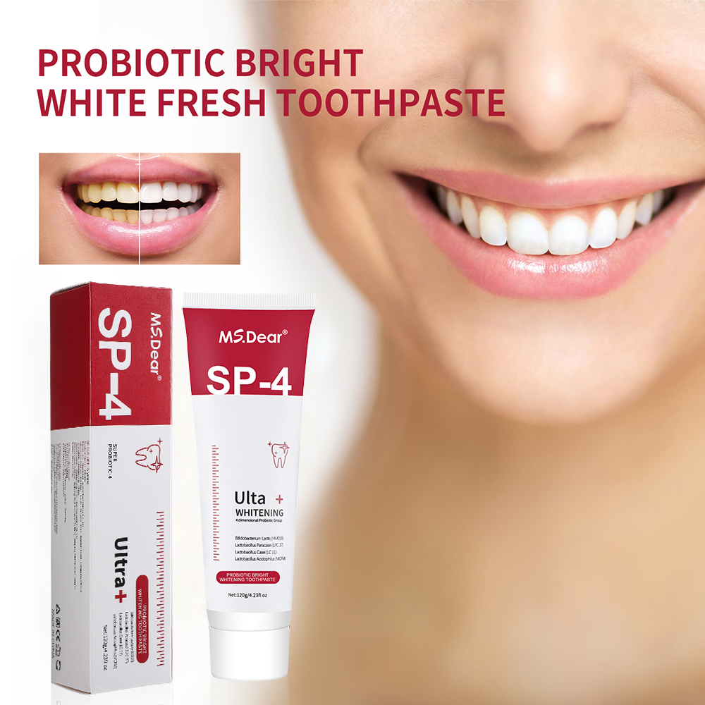 Teeth Whitening Enzymes - Pasta gigi pemutih probiotik SP-4 mencerahkan