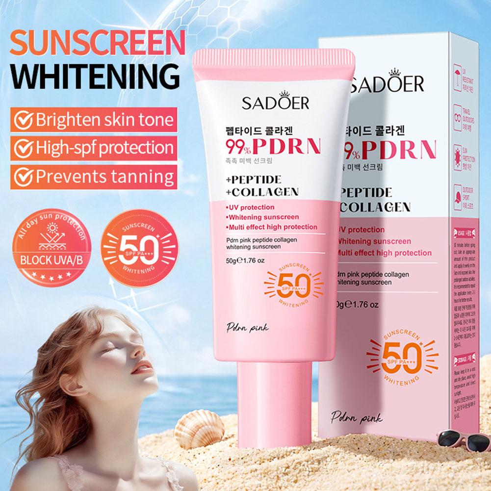 Uv Whitening Kit - SADOER 99% PDRN Peptide Collagen Tabir