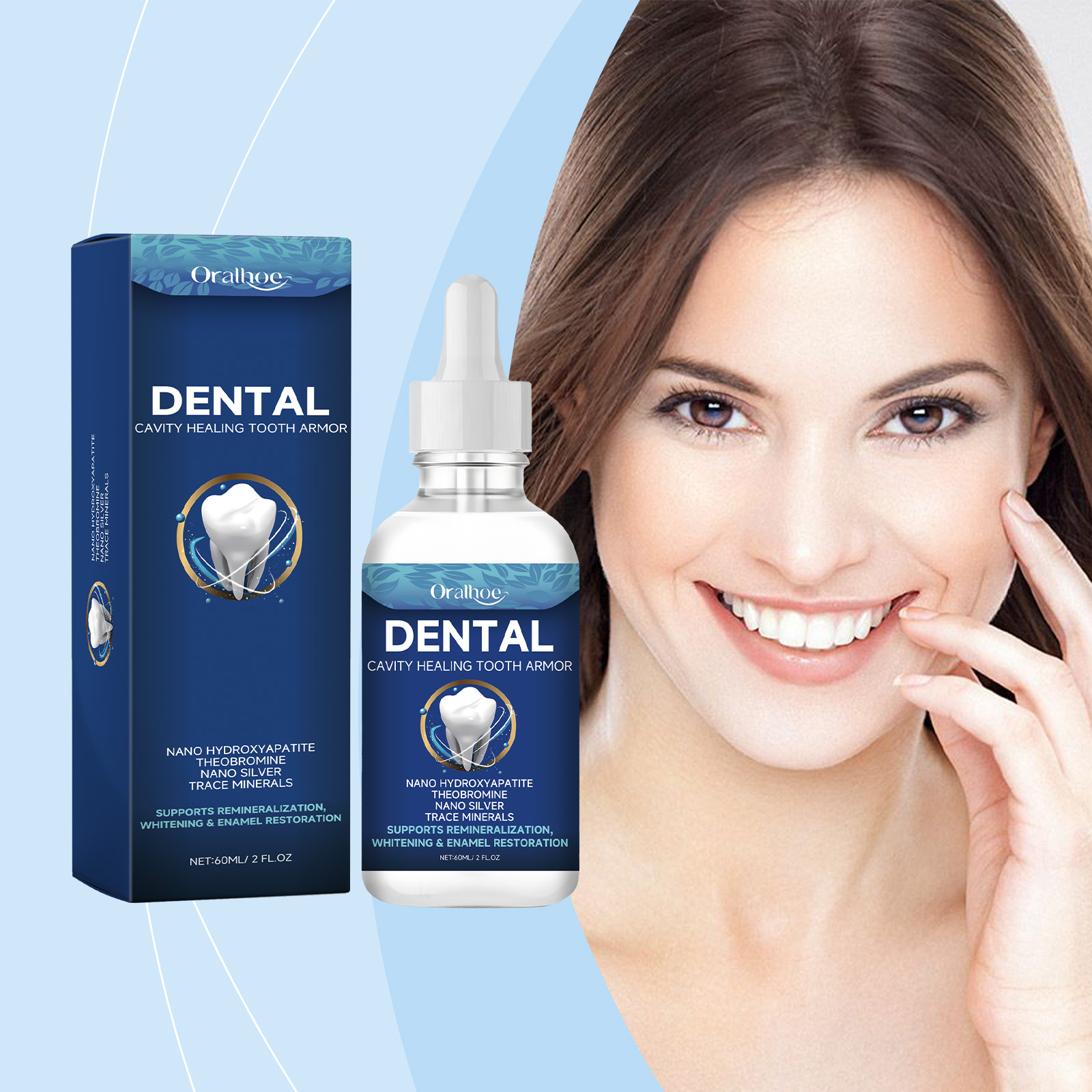 Enamel Repair Serum - Cairan Perawatan Gigi Serum Perbaikan Cepat