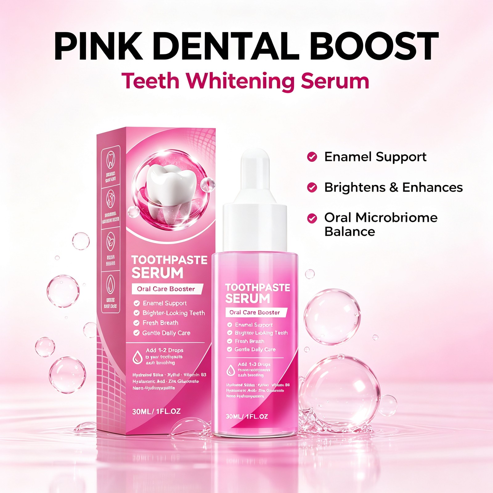 Enamel Repair Serum - Pasta Gigi Nano Hydroxyapatite Serum Perbaikan