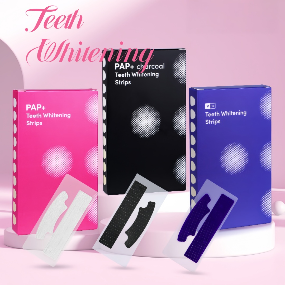Teeth Whitening Enzymes - 14 Strip Strip Pemutih Gigi untuk