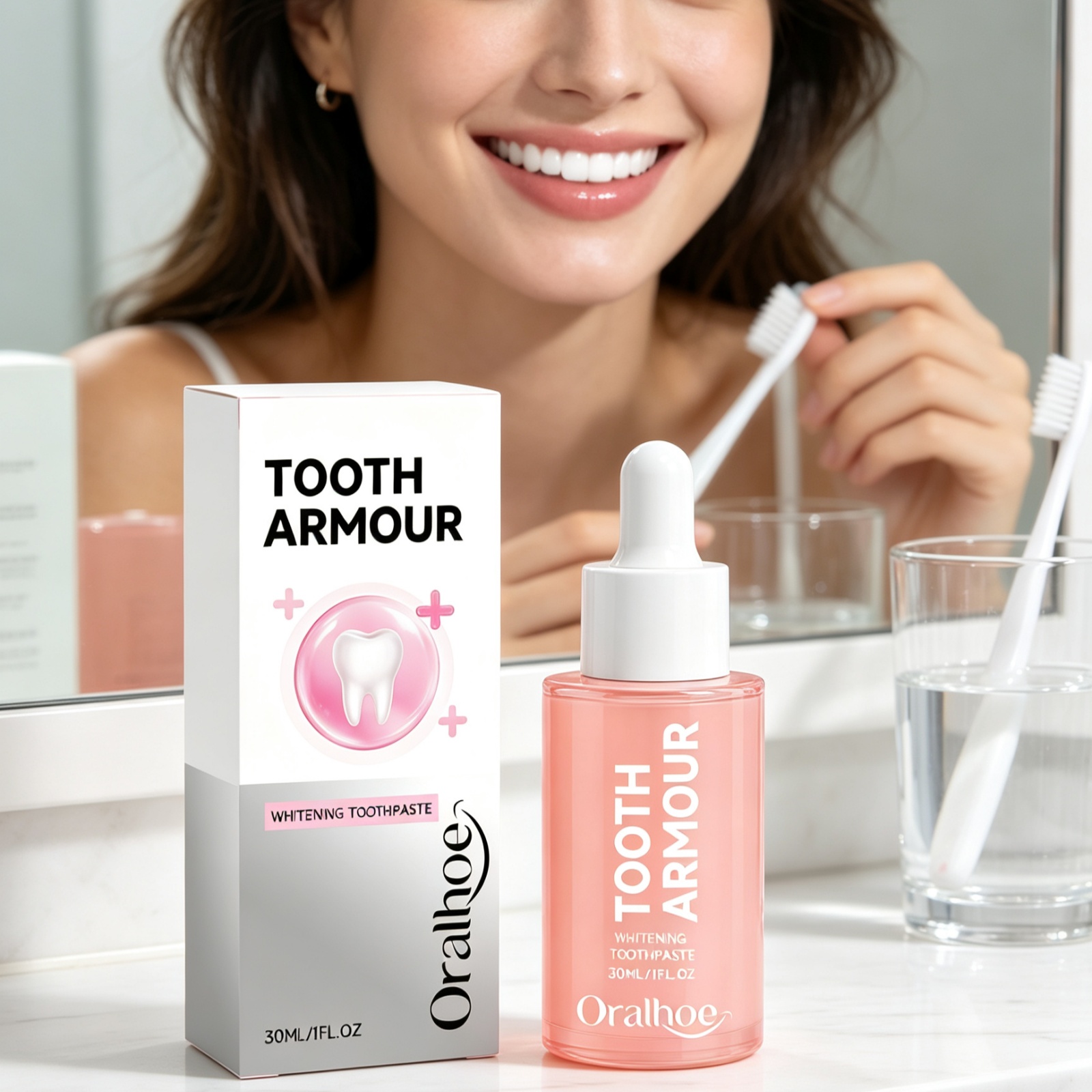 Enamel Repair Serum - Serum Pemutih Gigi Memperbaiki Enamel Mengurangi