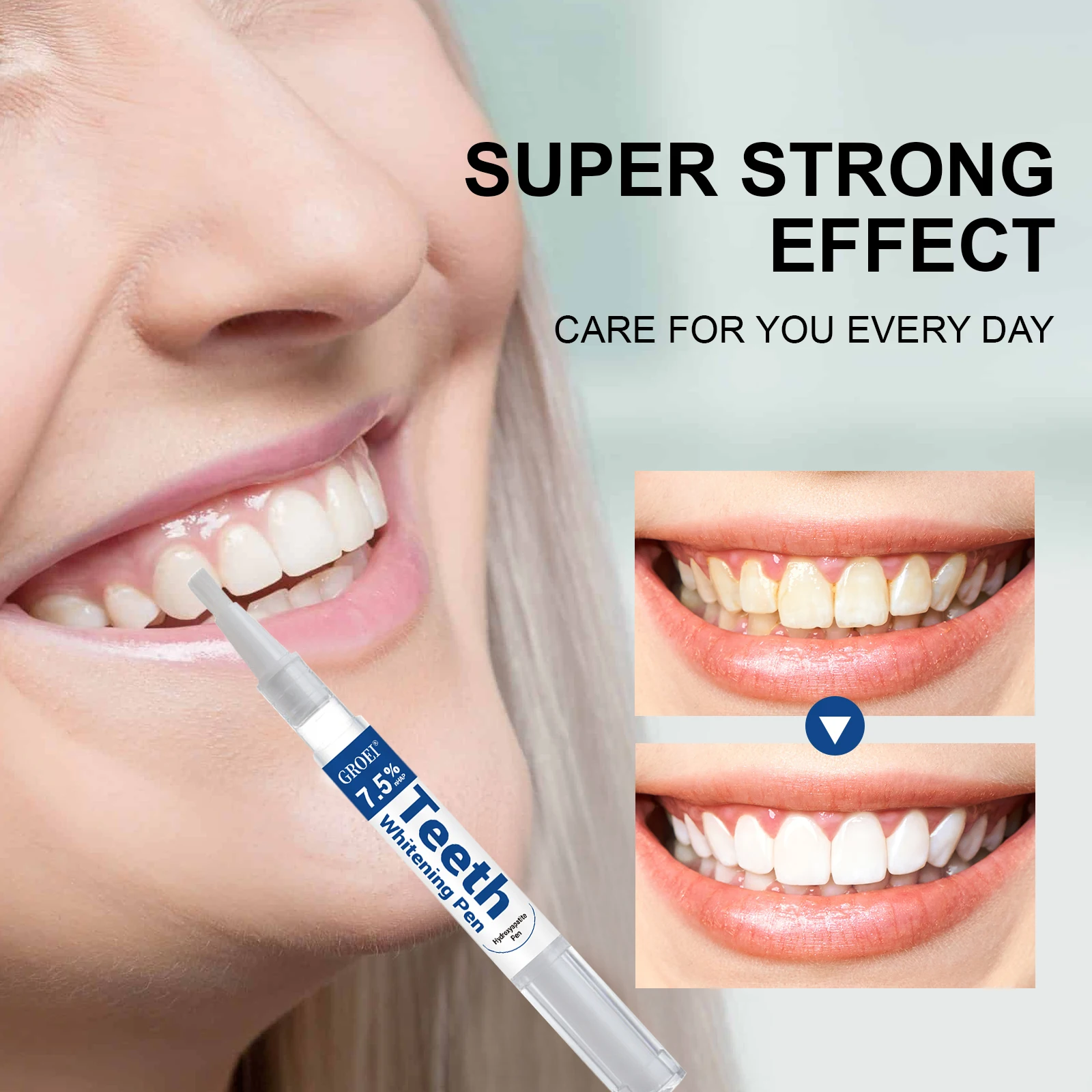 Pena Pemutih Gigi Hidroksiapat - Teeth Whitening Gel ulasan dan harga
