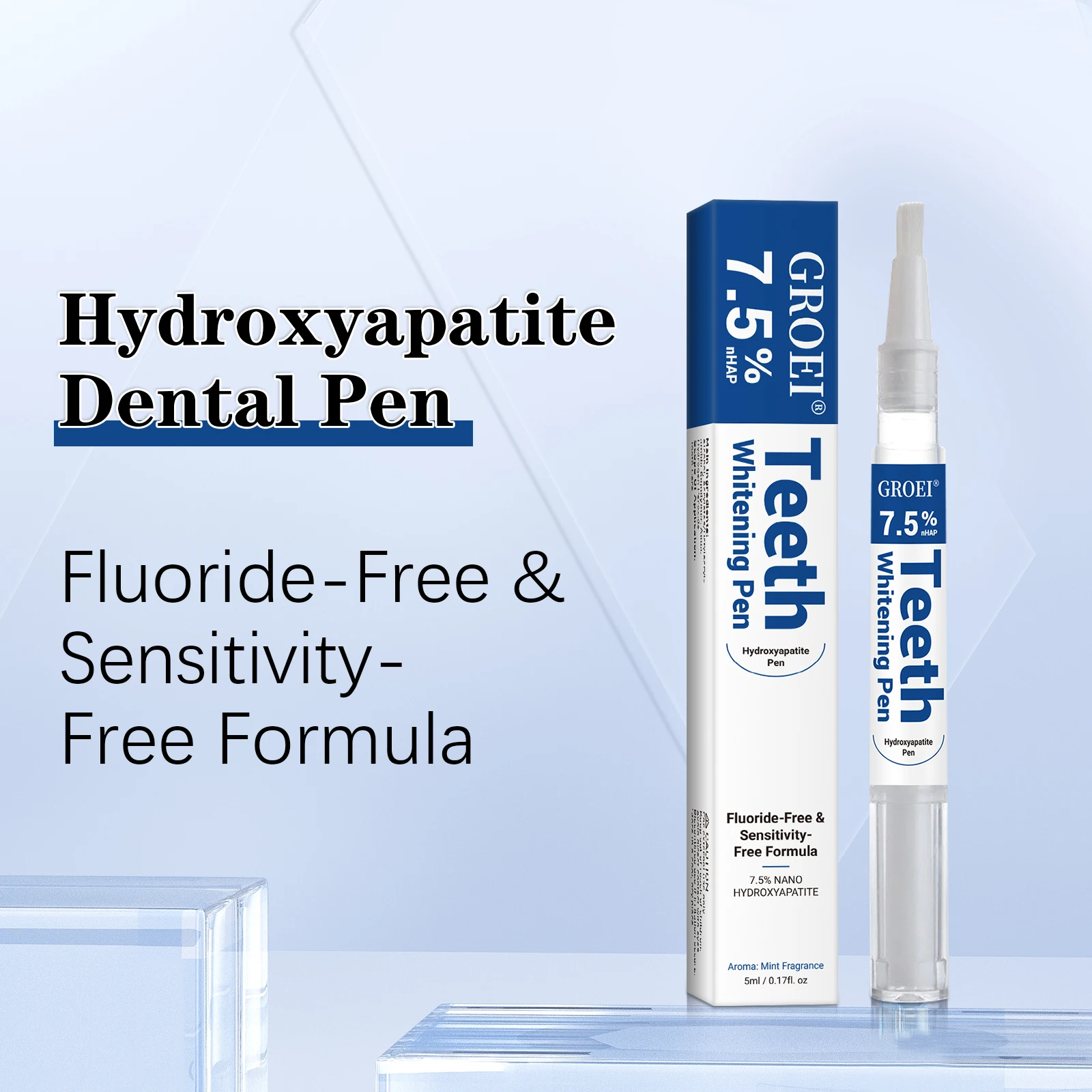 Pena Pemutih Gigi Hidroksiapat - Teeth Whitening Gel ulasan dan harga
