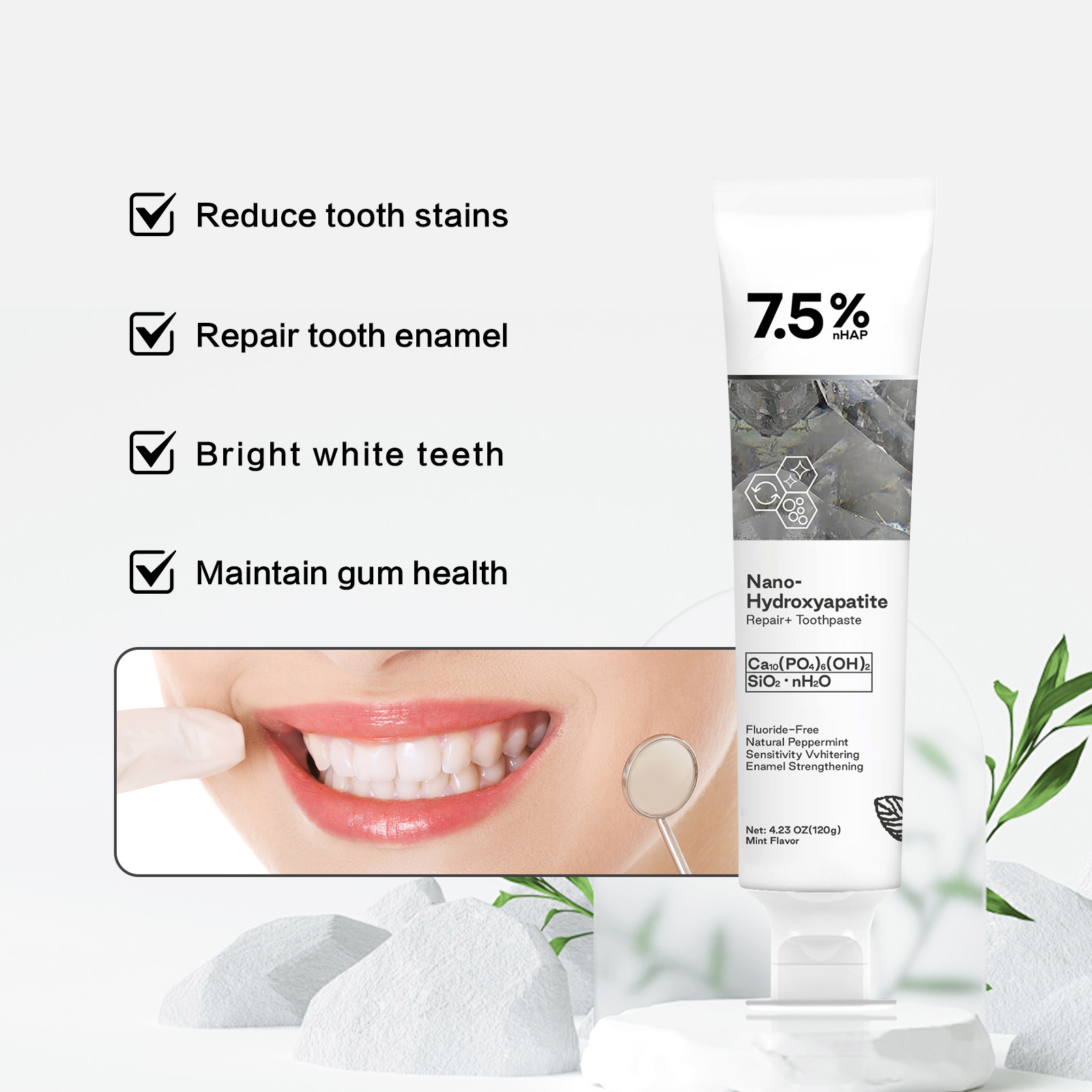 Pasta Gigi Nano Hidroksiapatit - Remineralizing Toothpaste ulasan dan harga