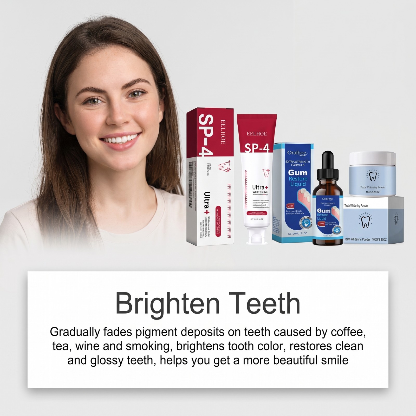 Paket Perawatan Mulut: Pasta G - Teeth Whitening Gel ulasan dan harga