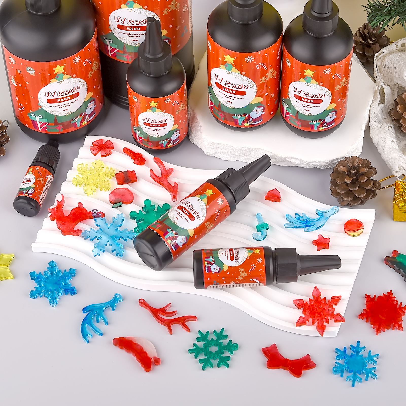 Massal Resin UV kristal bening - Uv Whitening Kit ulasan dan harga