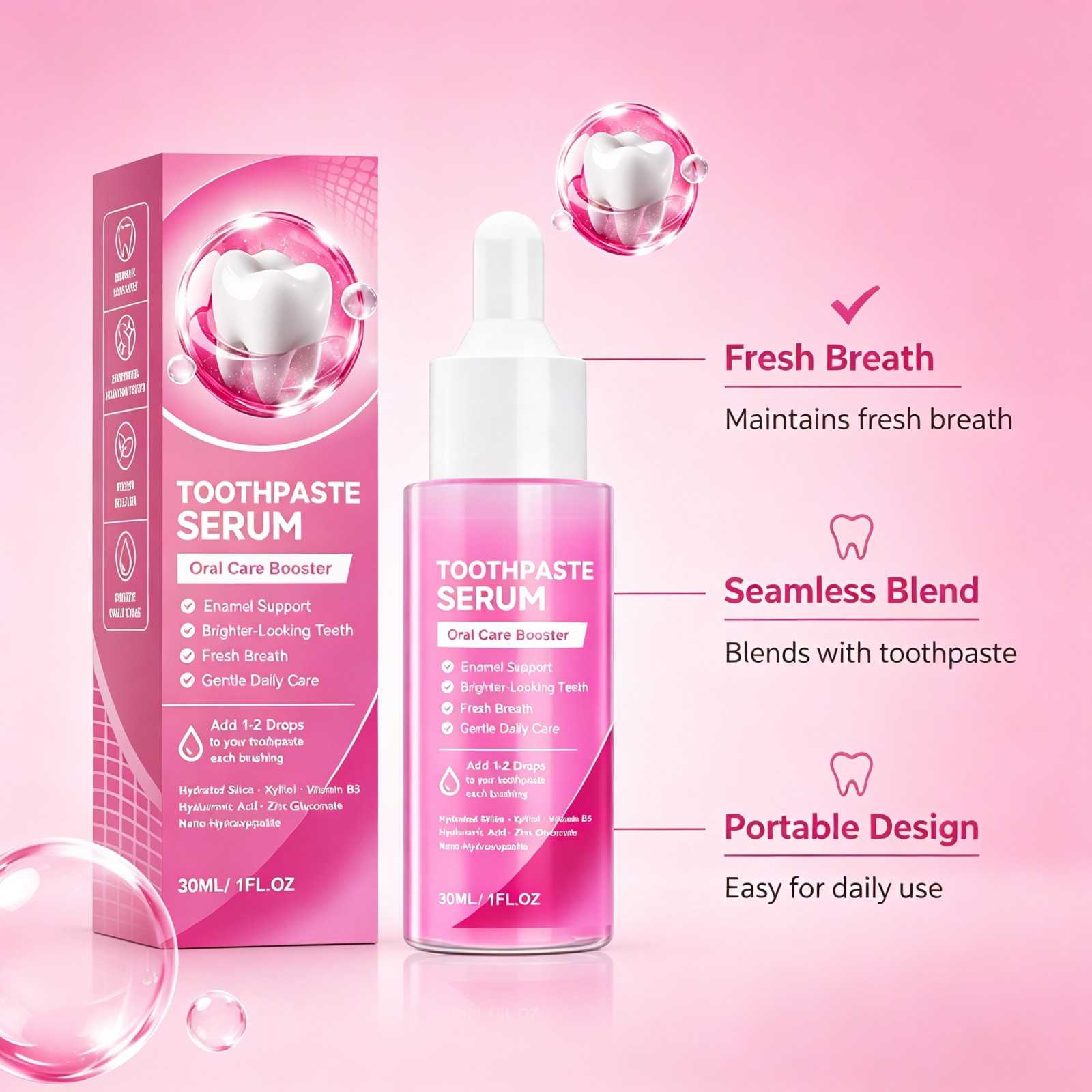 Pasta Gigi Nano Hydroxyapatite - Enamel Repair Serum ulasan dan harga