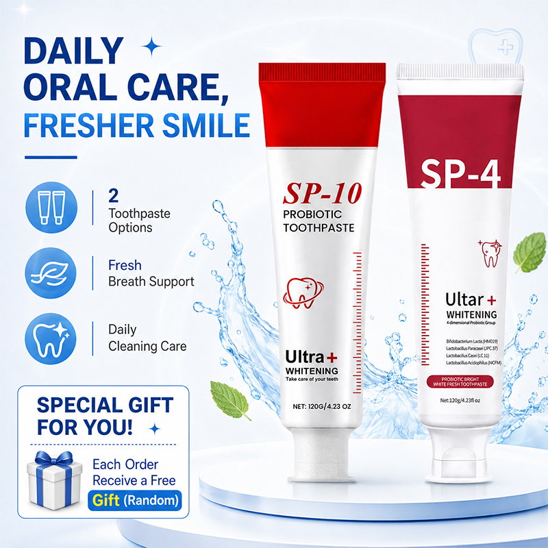 Set Pasta Gigi Pemutih Probiot - Teeth Whitening Enzymes ulasan dan harga