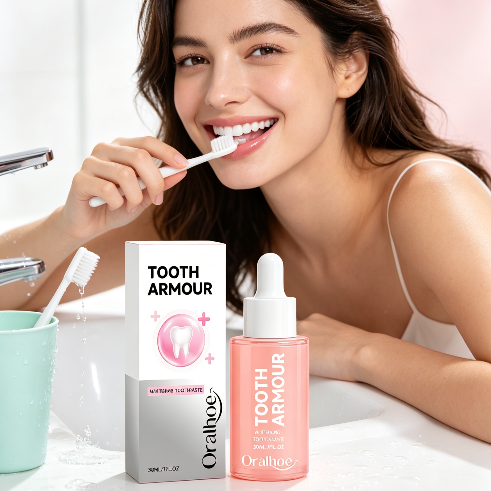 Serum Pemutih Gigi Memperbaiki - Enamel Repair Serum ulasan dan harga