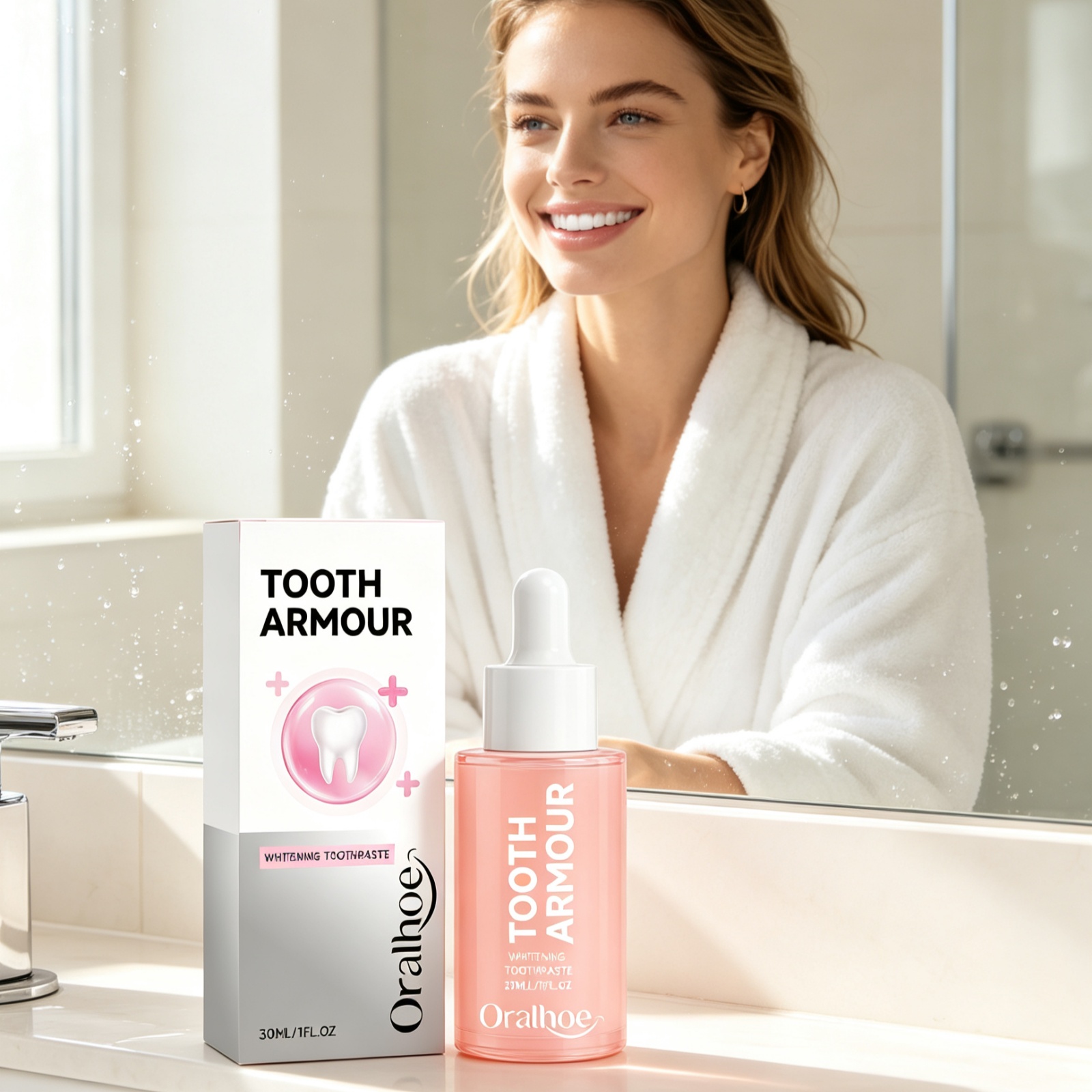 Serum Pemutih Gigi Memperbaiki - Enamel Repair Serum ulasan dan harga