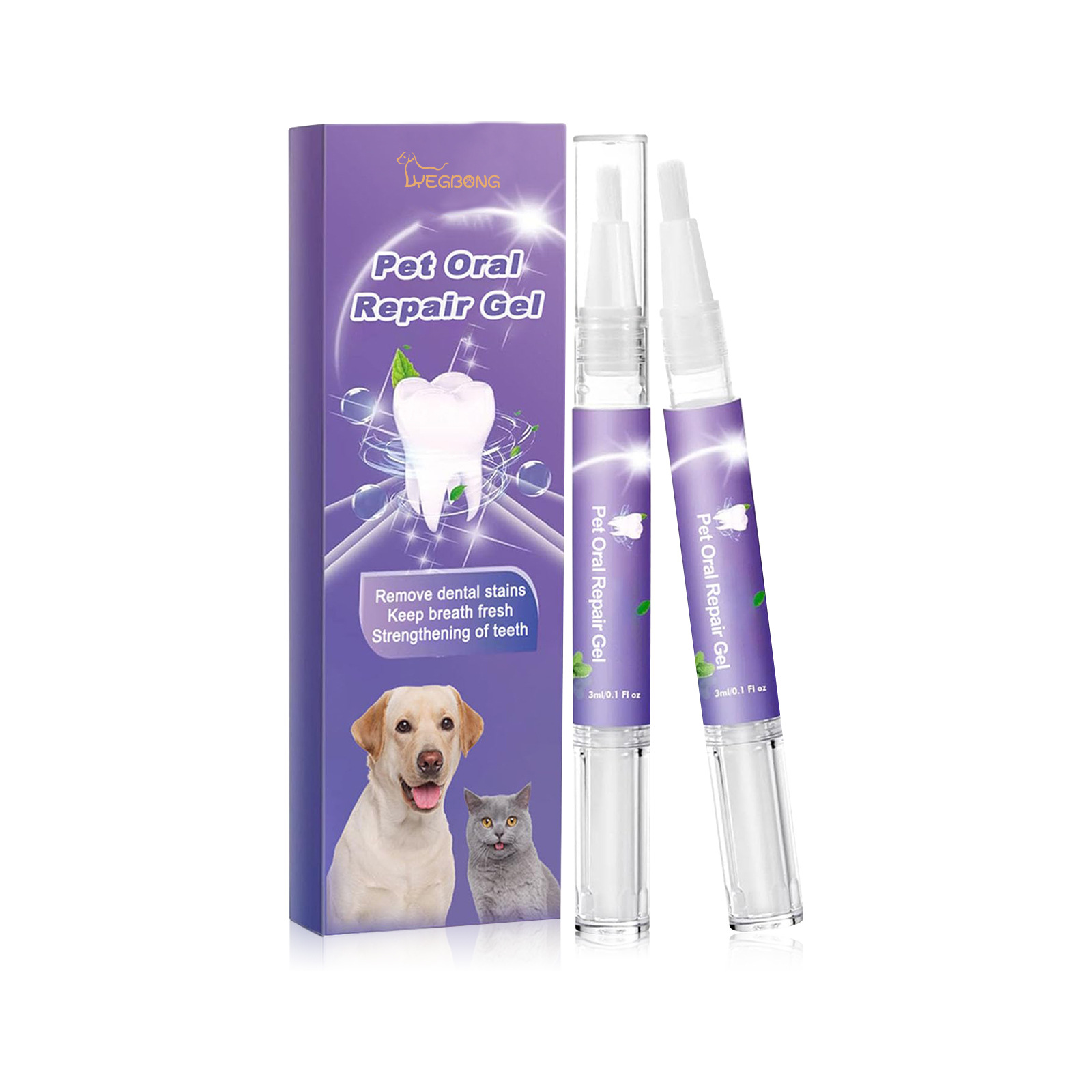 Gel perbaikan mulut hewan peli - Teeth Whitening Gel ulasan dan harga