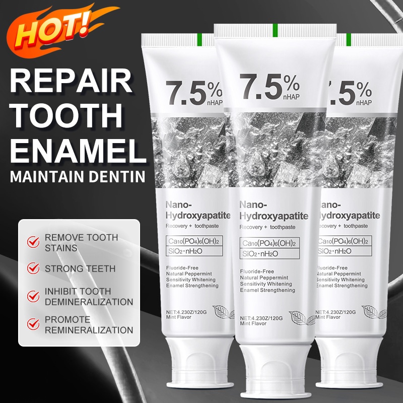 Pasta Gigi Pemutih Probiotik 7 - Remineralizing Toothpaste ulasan dan harga