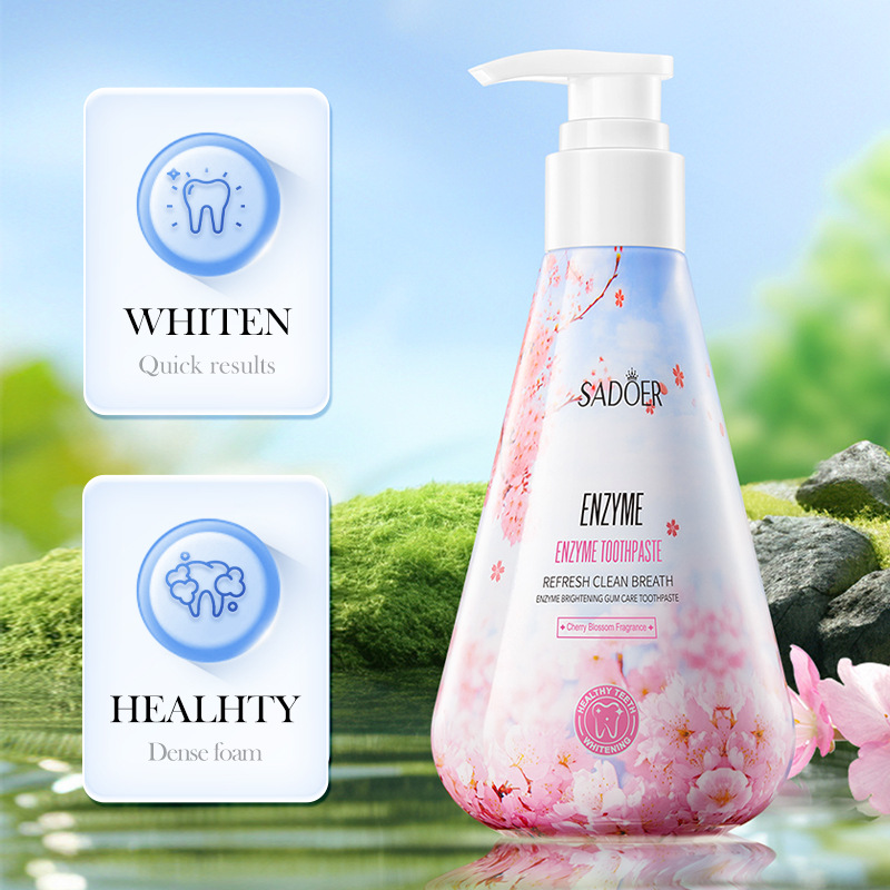 Pasta gigi pemutih enzim, pera - Teeth Whitening Enzymes ulasan dan harga