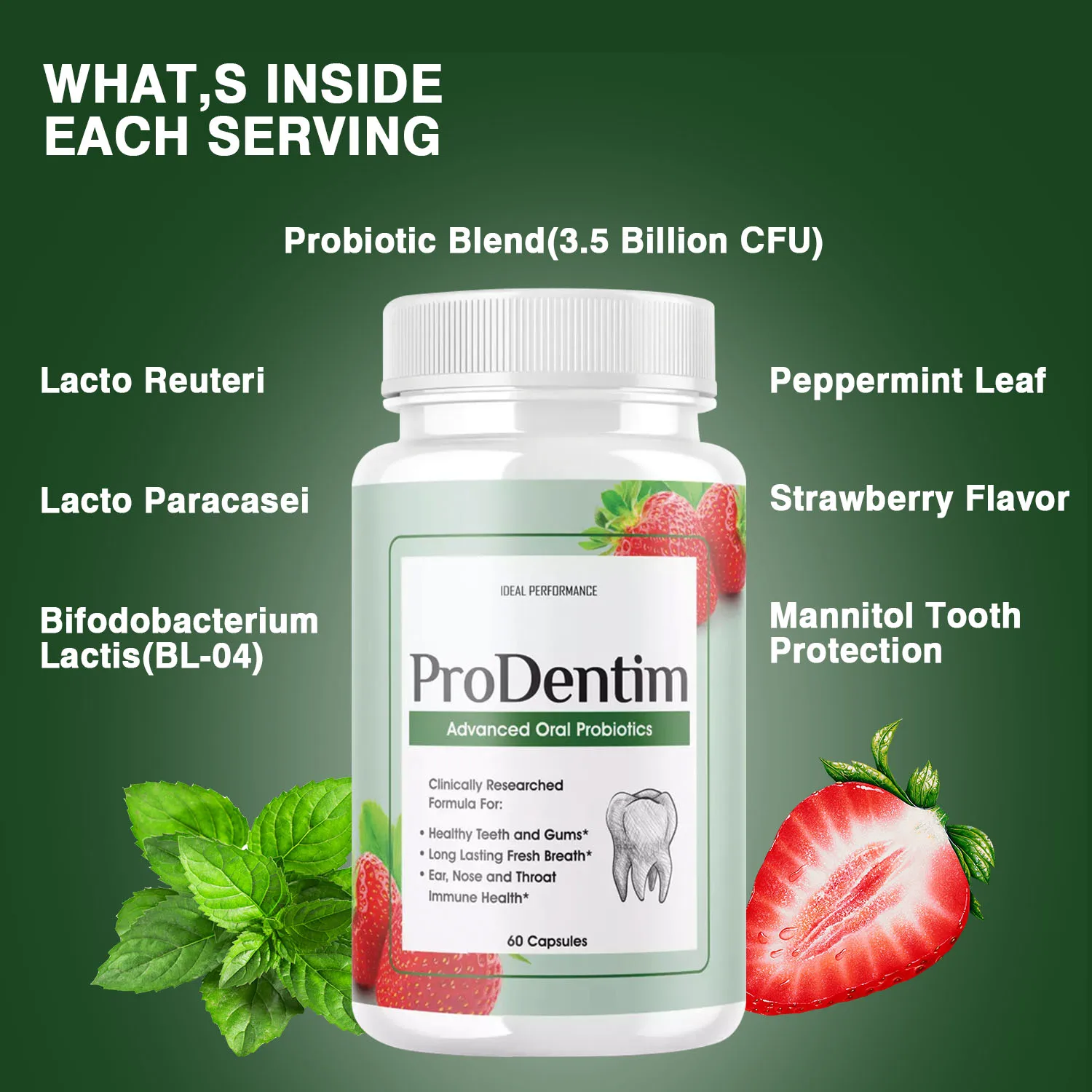 Probiotik Oral Canggih - Menye - Teeth Whitening Enzymes ulasan dan harga