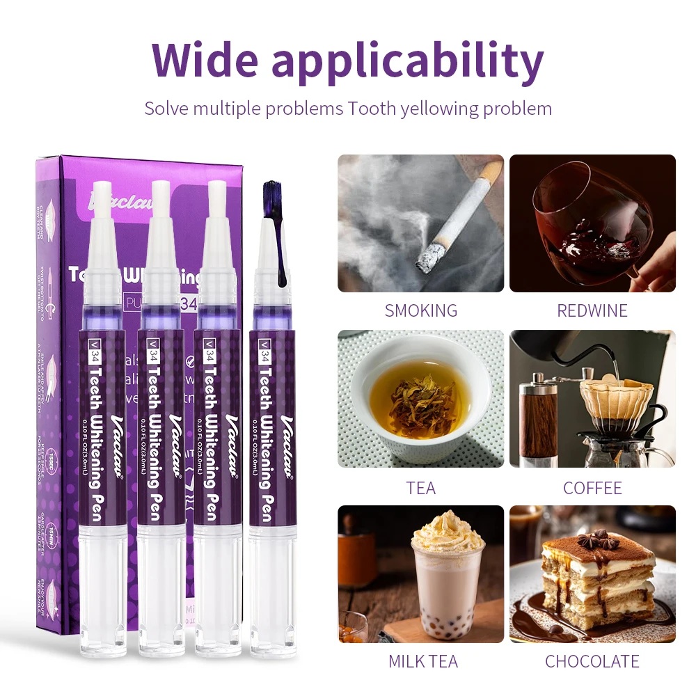 Vaclav V34 Pena Gel Pemutih Gi - Teeth Whitening Gel ulasan dan harga